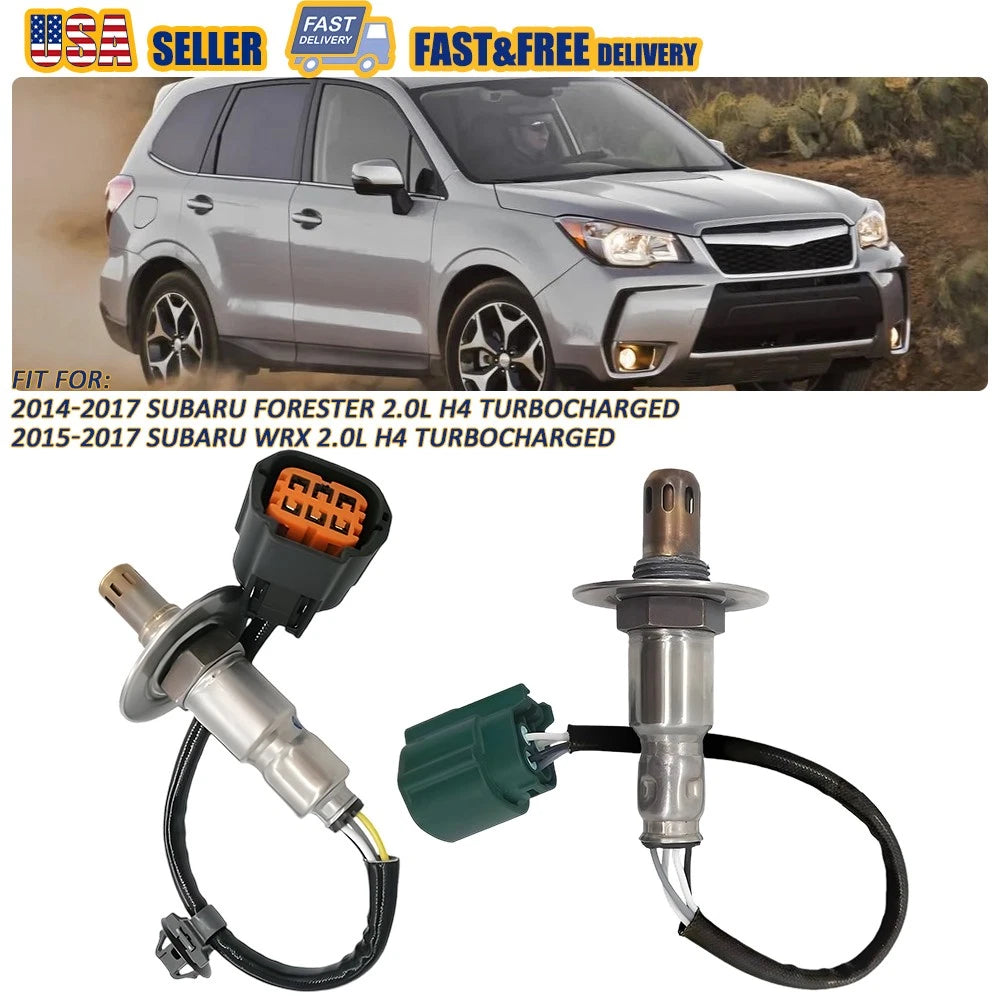 2X Oxygen O2 Sensor for Subaru WRX 2.0L (2015–2021) Upstream + Downstream