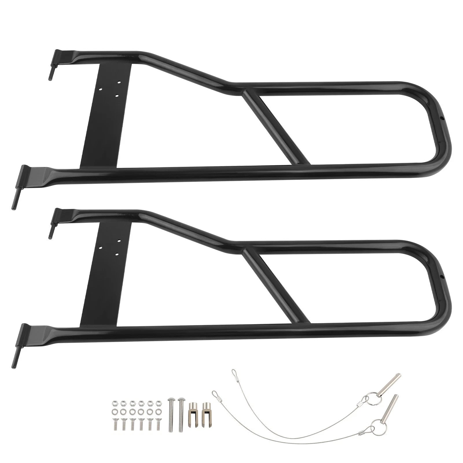 Pair Steel Tubular Door Tube Doors for Jeep Wrangler TJ YJ LJ (1987–2006)