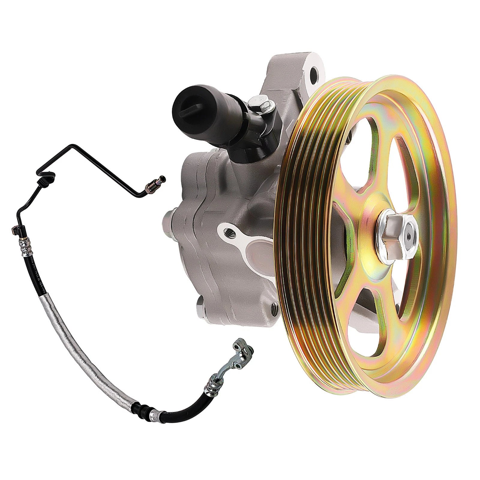 Power Steering Pump with Pulley and Hose for Honda Odyssey (YYYY–YYYY)