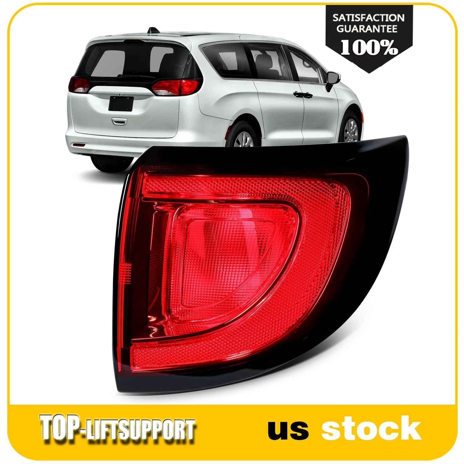 Right Outer Tail Light for Chrysler Voyager, Pacifica (2017–2021)