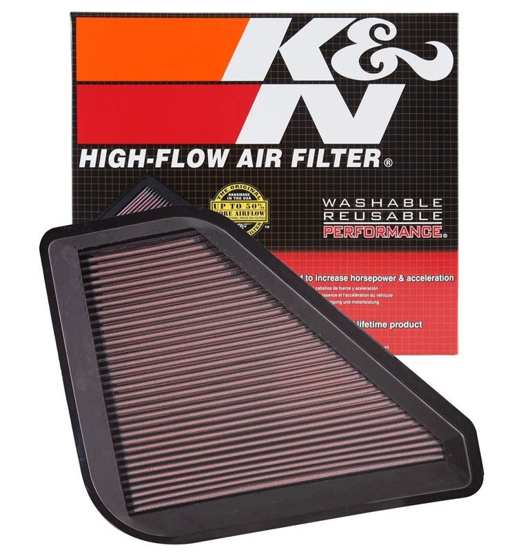 K&N 33-2394 Engine Air Filter for Acadia Limited Enclave Outlook Traverse (2013–2017)