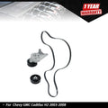 Engine Drive Belt Component Kit for Chevy GMC Cadillac H2 (2003â2008)