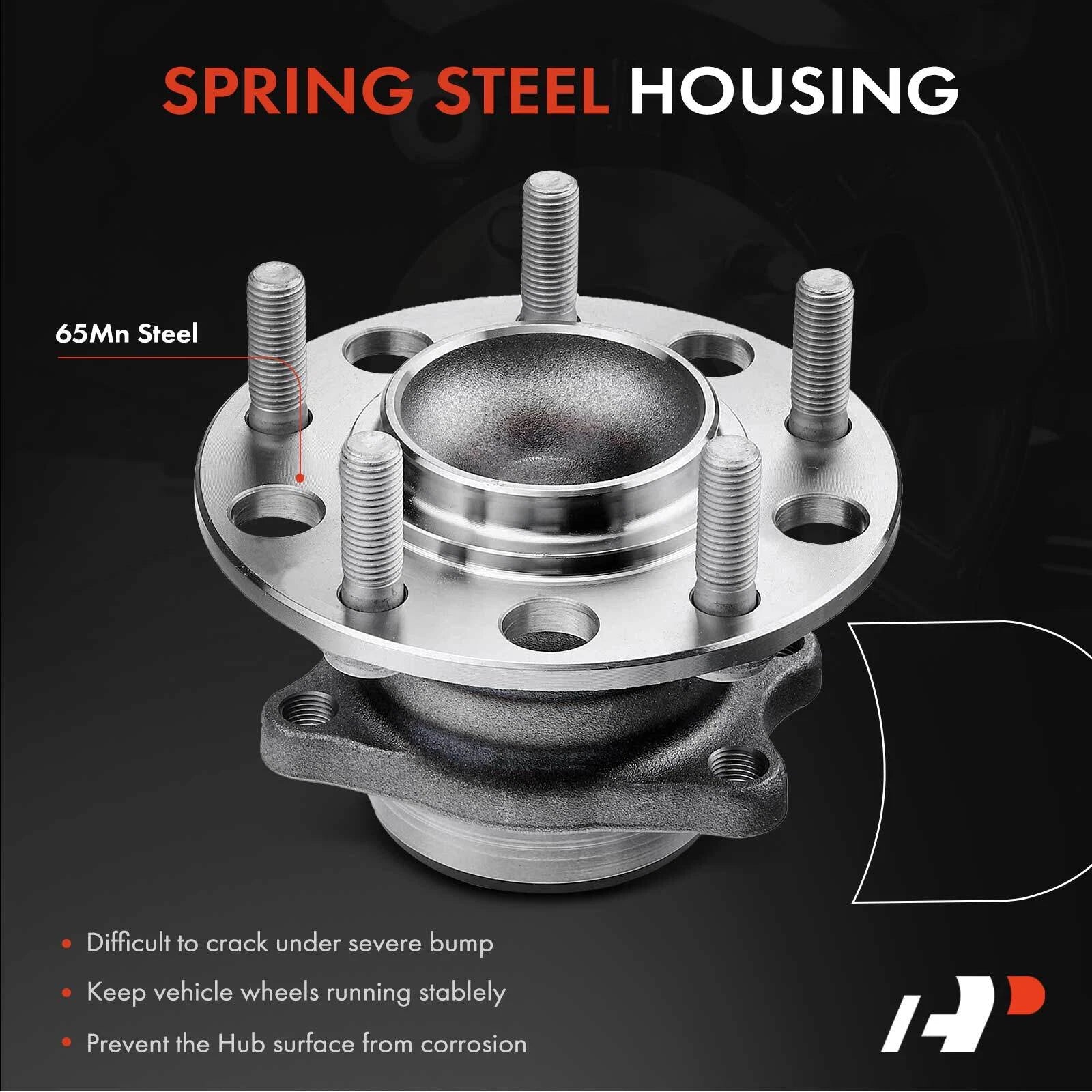 2X Rear Wheel Hub & Bearing Assembly for Mitsubishi Outlander (2011–2012)