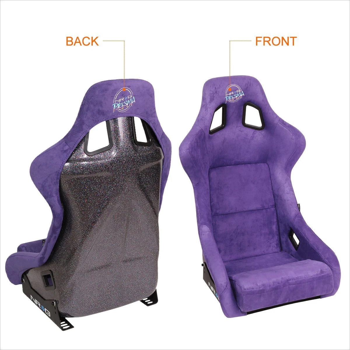NRG FRP-302PP-PRISMA Large Bucket Racing Seat for Universal Fit (No Year)