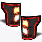 3D LED Bar Tail Light Brake Lamp for Ford F-150 (2015–2017) Smoked