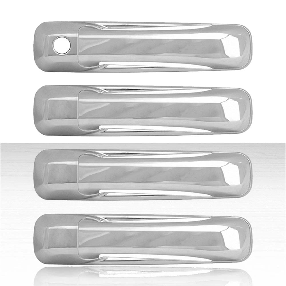4dr Door Handle Cover Set for 2011-2016 Dodge RAM - Chrome - ARFD091