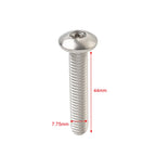 Set of 4 Rear Fender Bolt Screws for Harley Sportster XL883 XL1200 (2004–2023)