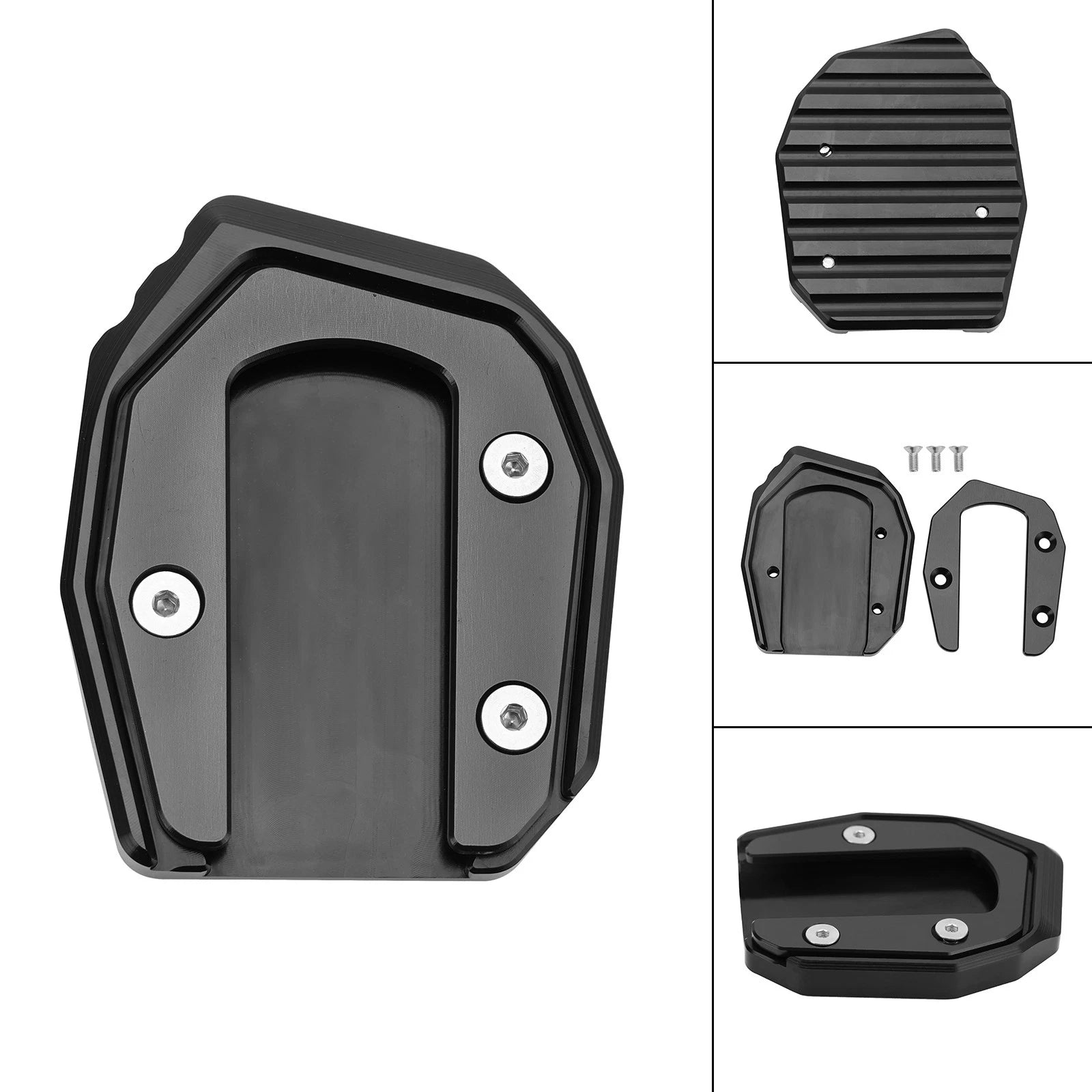Kickstand Enlarger Plate Pad for Kawasaki Vulcan S 650 VN650 (2015–2021)