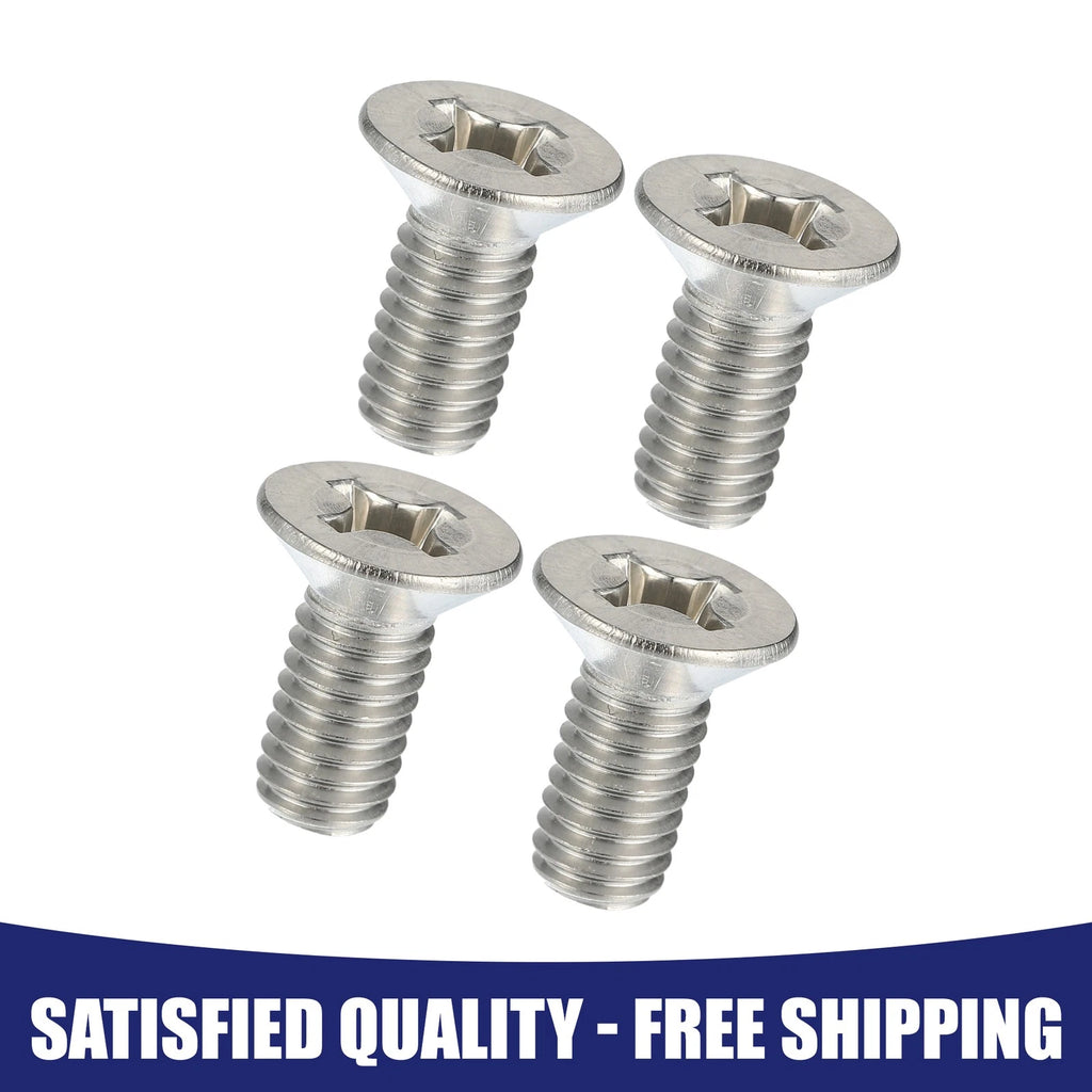 Set of 4 Brake Disc Rotor Screws Retaining Bolts for Honda Accord 