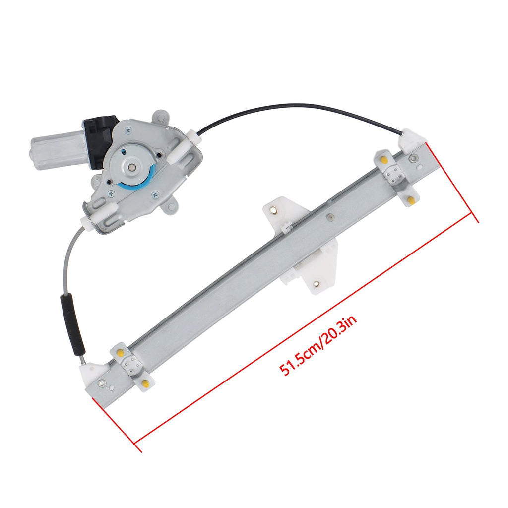 Power Window Regulator for Hyundai Accent (2012–2017) Rear Left with Motor