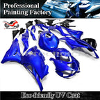 Glossy Blue Fairing Kit with Tank Cover for Kawasaki Ninja ZX6R (2024–2025)