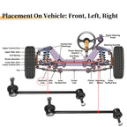 2X Front Stabiliser Sway Bar Link for BMW 323Ci (2000–2006) No. 31351095694/31356780847
