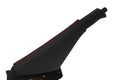 E Brake Boot Cover for Acura Integra (1994–2001) Carbon Fiber Red Stitch