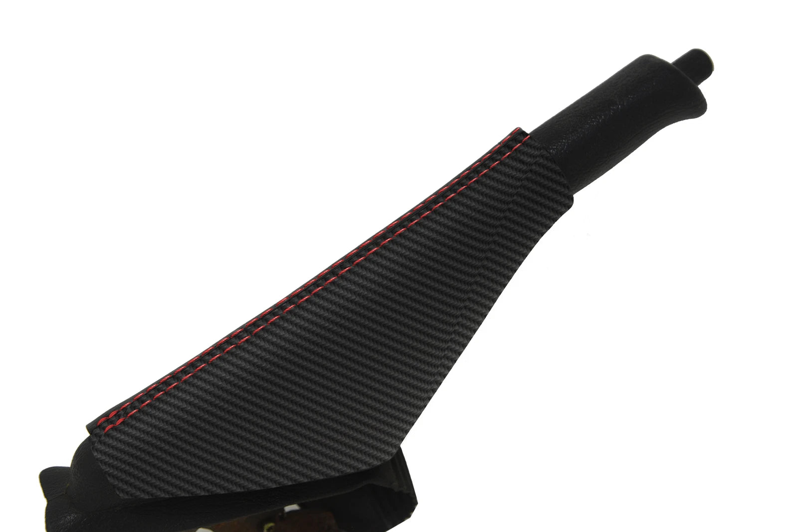 E Brake Boot Cover for Acura Integra (1994–2001) Carbon Fiber Red Stitch