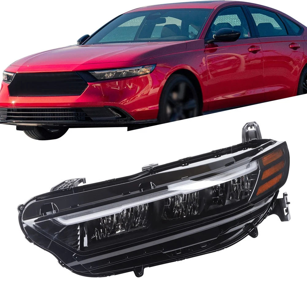 LED Headlight Assembly for Honda Accord (2023–2024) Left Side Clear Lens