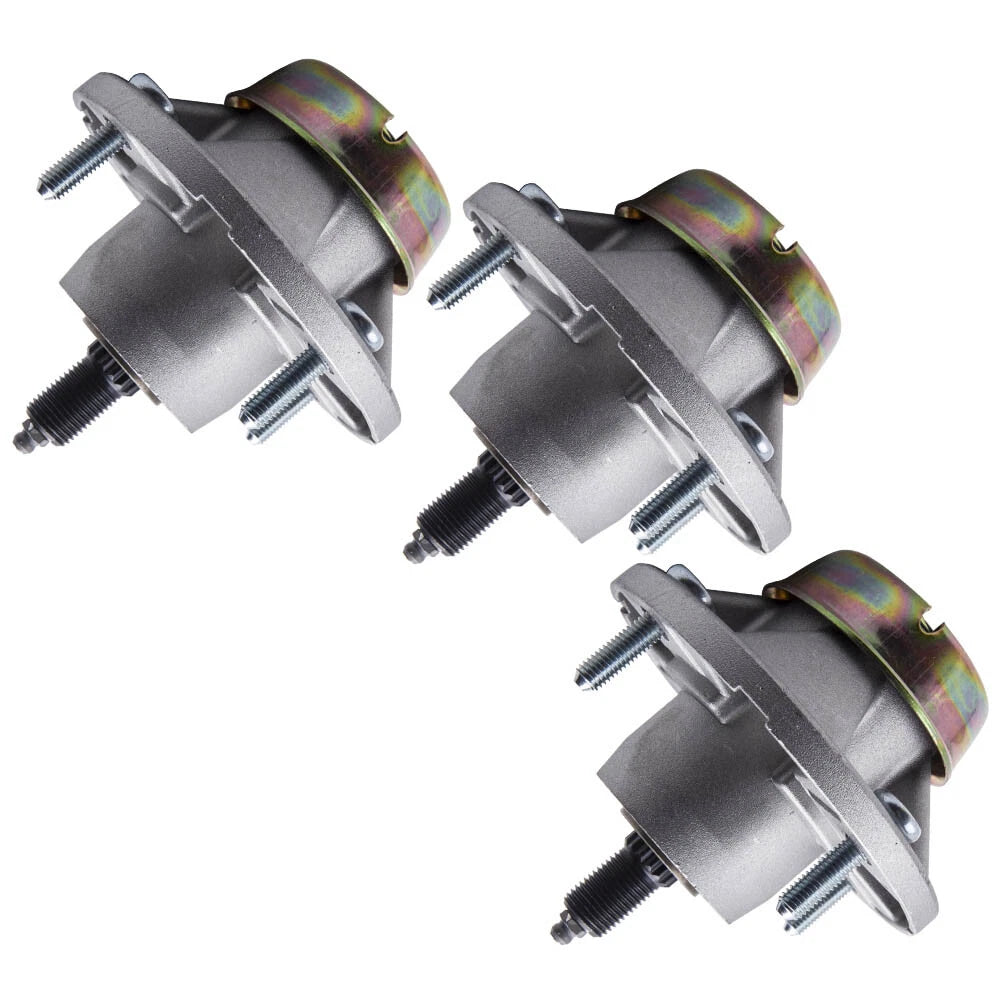 Set of 3 Spindle Assembly for Fits Models with 42M 48C 54C 62C Decks