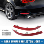 Set of 2 Rear Bumper Reflector Lights for Mercedes Benz (1668200374)