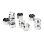 10 x Engine Cover Bolts Screw Caps CNC for Harley Twin Cam Dyna Softail Chrome