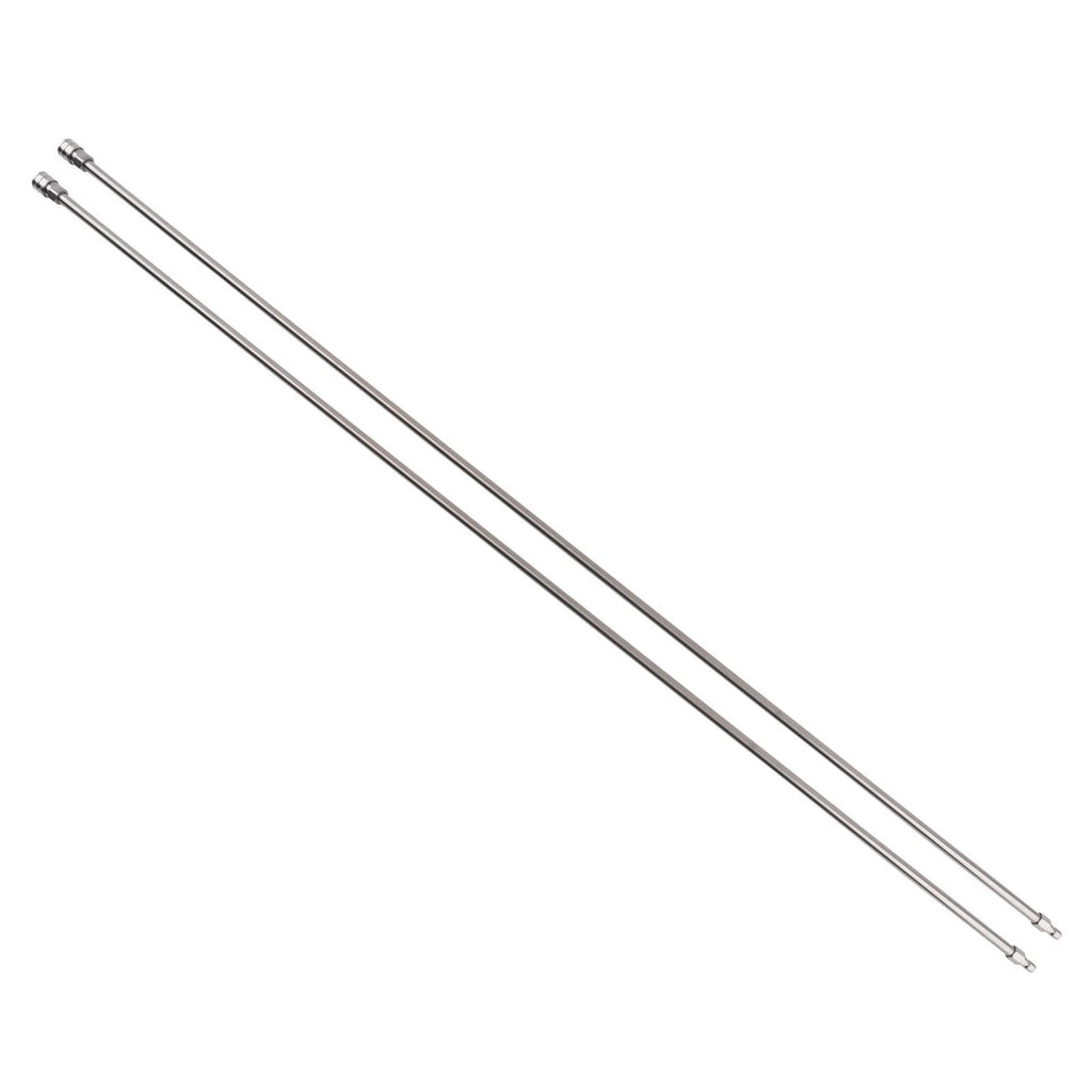 2 Pack Pressure Washer Extension Wand Rods 60 Inch 1/4 QC Stainless Steel