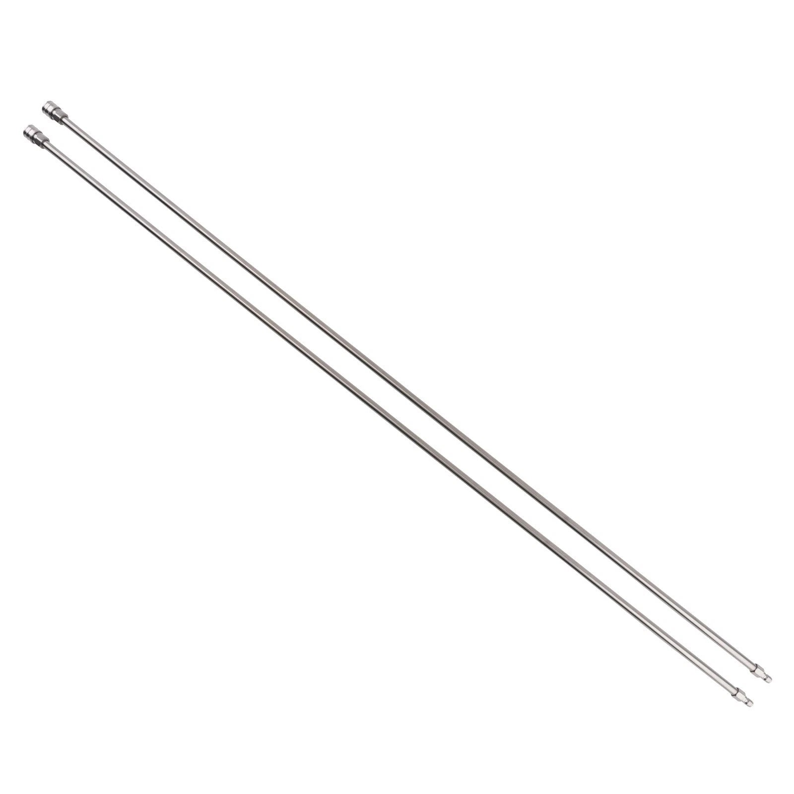 2 Pack Pressure Washer Extension Wand Rods 60 Inch 1/4 QC Stainless Steel