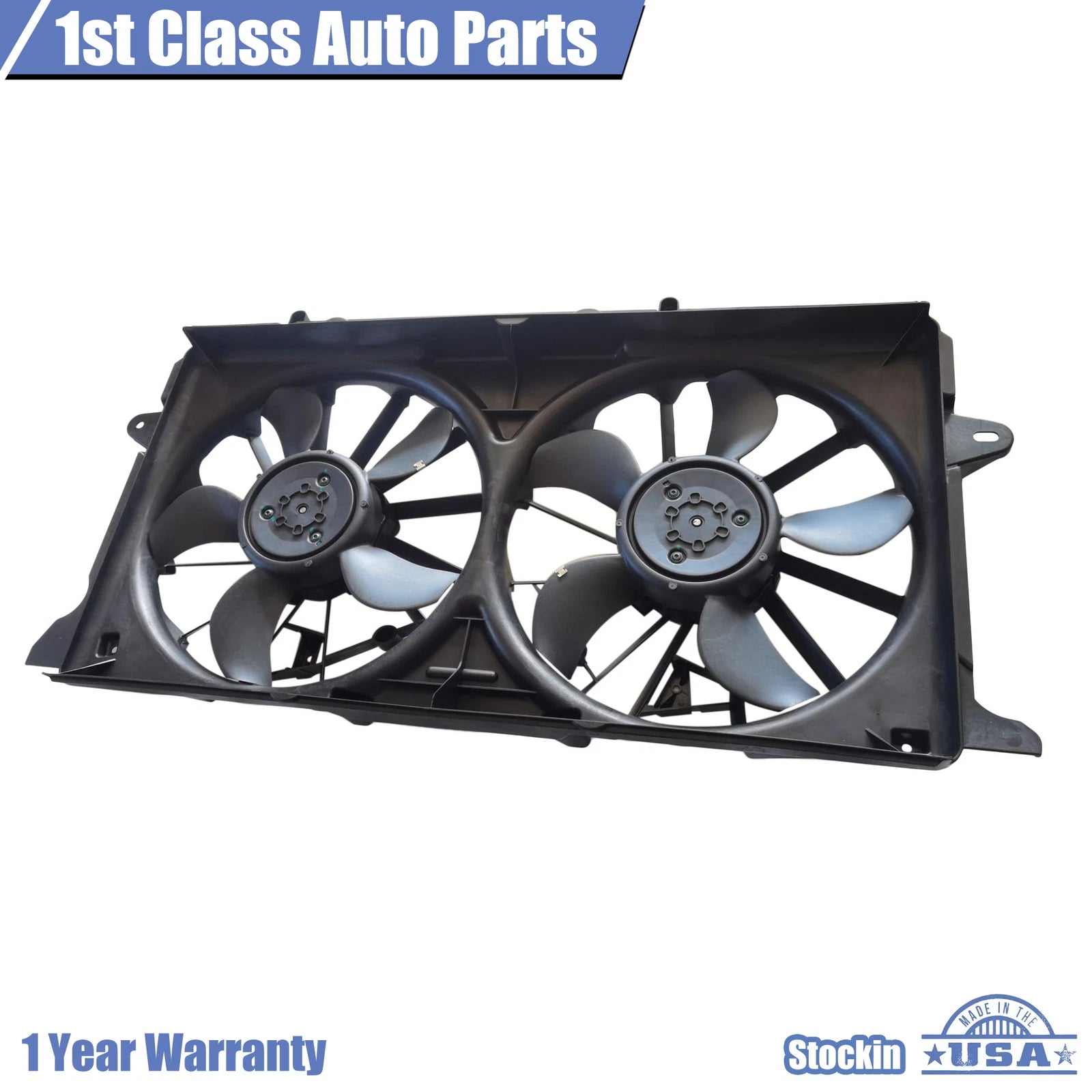 Engine Cooling Fan Assembly for Chevy Silverado 1500, Suburban, GMC Sierra (2007–2014)