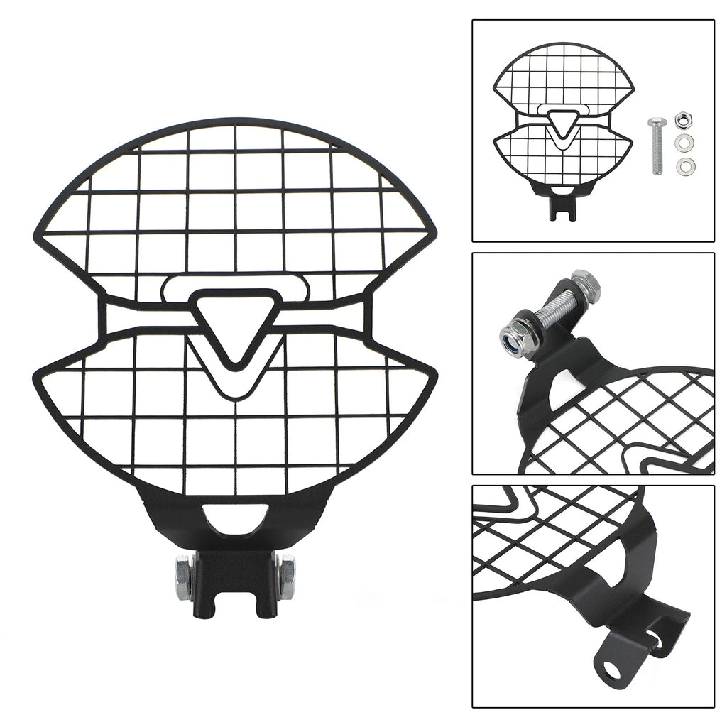 Headlight Guard Cover for TR Trident 660 (2020–2022) Black