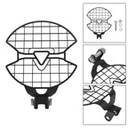 Headlight Guard Cover for TR Trident 660 (2020–2022) Black