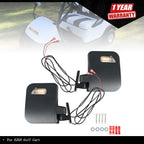 Side Mirrors with LED Turn Signal for EZGO Golf Cart
