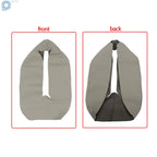 Set of 2 Front Seat Covers for Chevy Tahoe GMC Sierra (2007–2014) Leather Gray