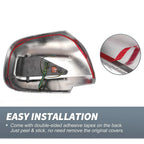 Rearview Mirror Cover Overlay Chrome Plated for Lexus RX330 RX350 (2003)