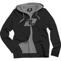 Hoodie Sweatshirt for One Industries Women MX SX ATV Motocross (Black)