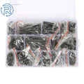 Set of 272 Hex Head Cap Bolts and Nuts Combination Kit Carbon Steel
