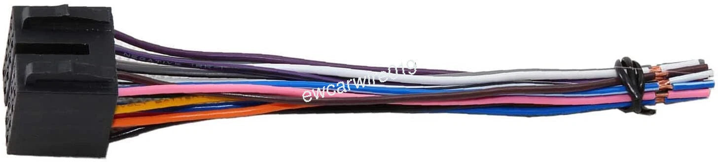 Radio Stereo ISO Wire Harness Connector for Power Acoustic PDN/PH/PCD