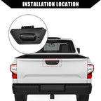 Tailgate Door Handle and Bezel for Chevy Avalanche 1500 2500 (2002–2013)