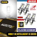 AUXITO 2X H4 9003 LED Headlight Kit Bulbs for High Low Beam (10000LM)