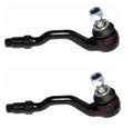 Set of 2 Front Outer Steering Tie Rod Ends for BMW X3 (2004–2010)