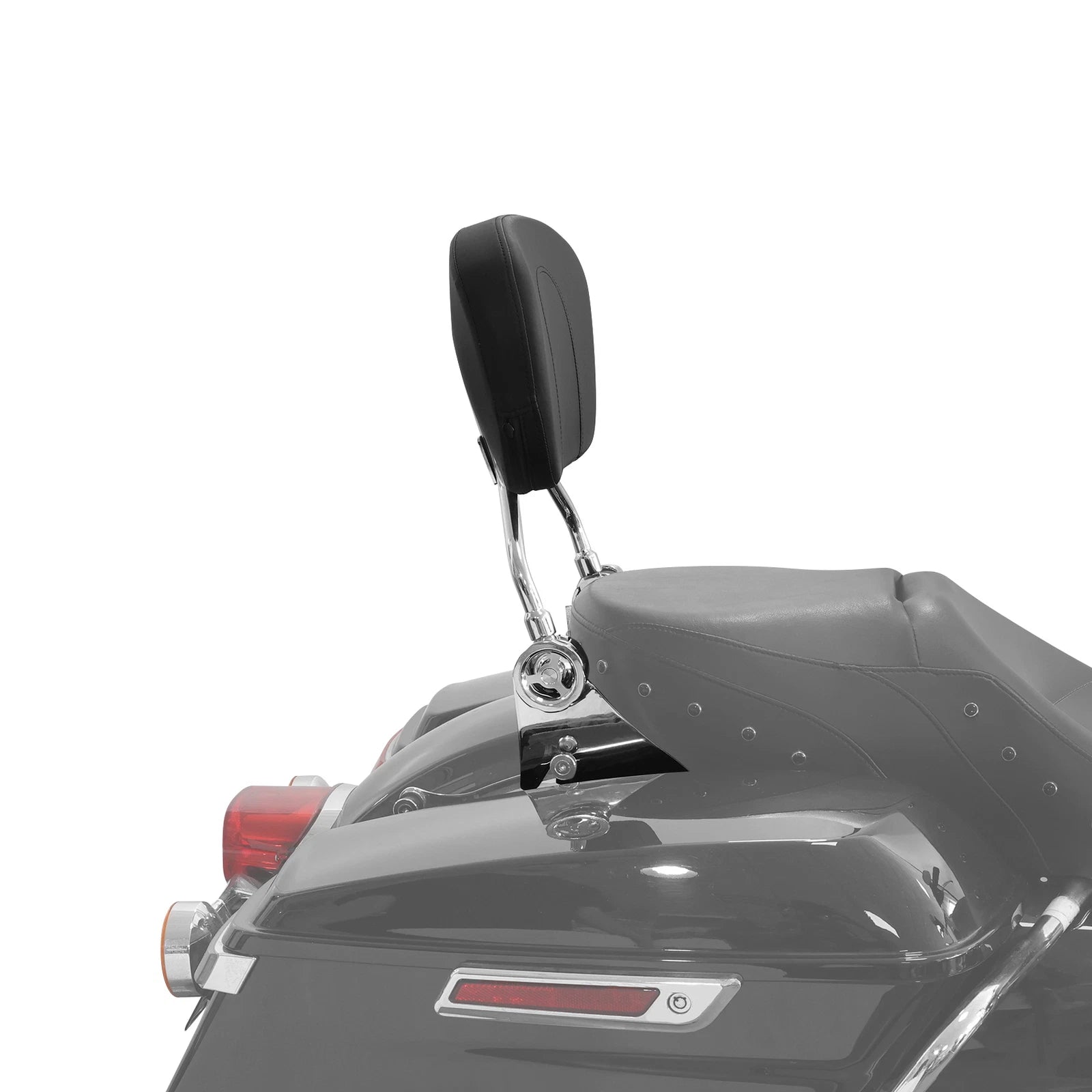 Adjustable Detachable Backrest Sissy Bar for Harley Electra Street Glide (2009–Present)