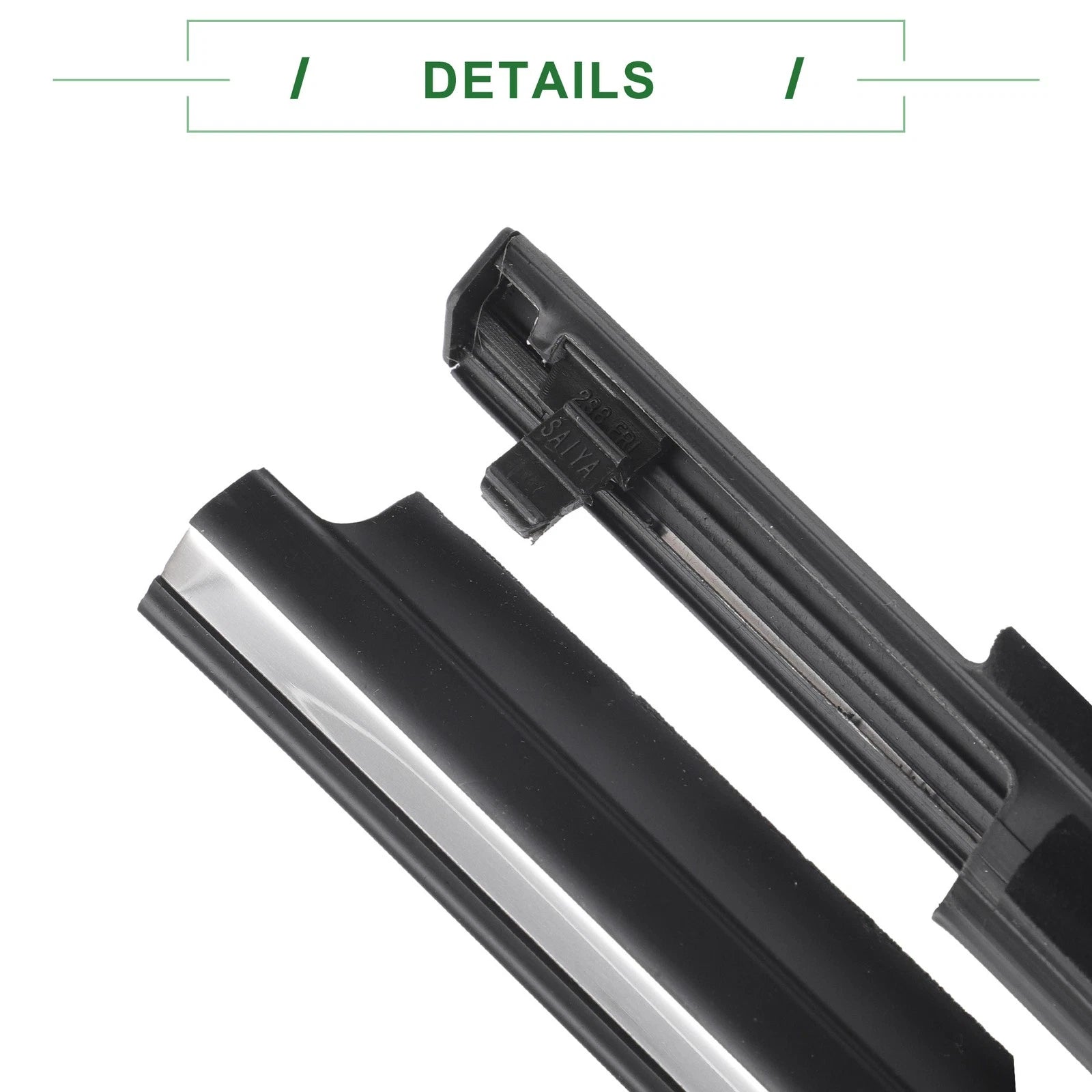 2pcs Weatherstrip Window Seal No.7572002180 for Toyota Corolla 