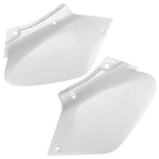 2 Side Panels for Honda XR250R XR400R (1996–2004) White Number Plates