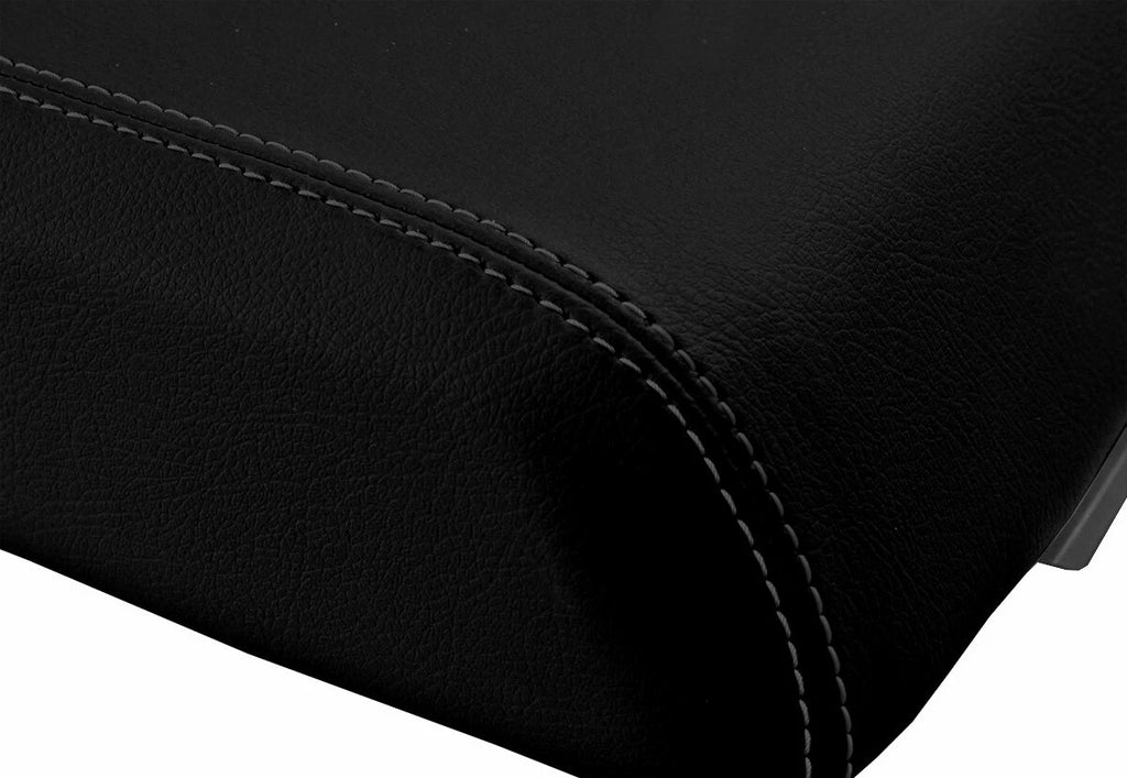 Leather Console Lid Pull Over Bucket Seat Cover for Ford F250 (1999–2010)
