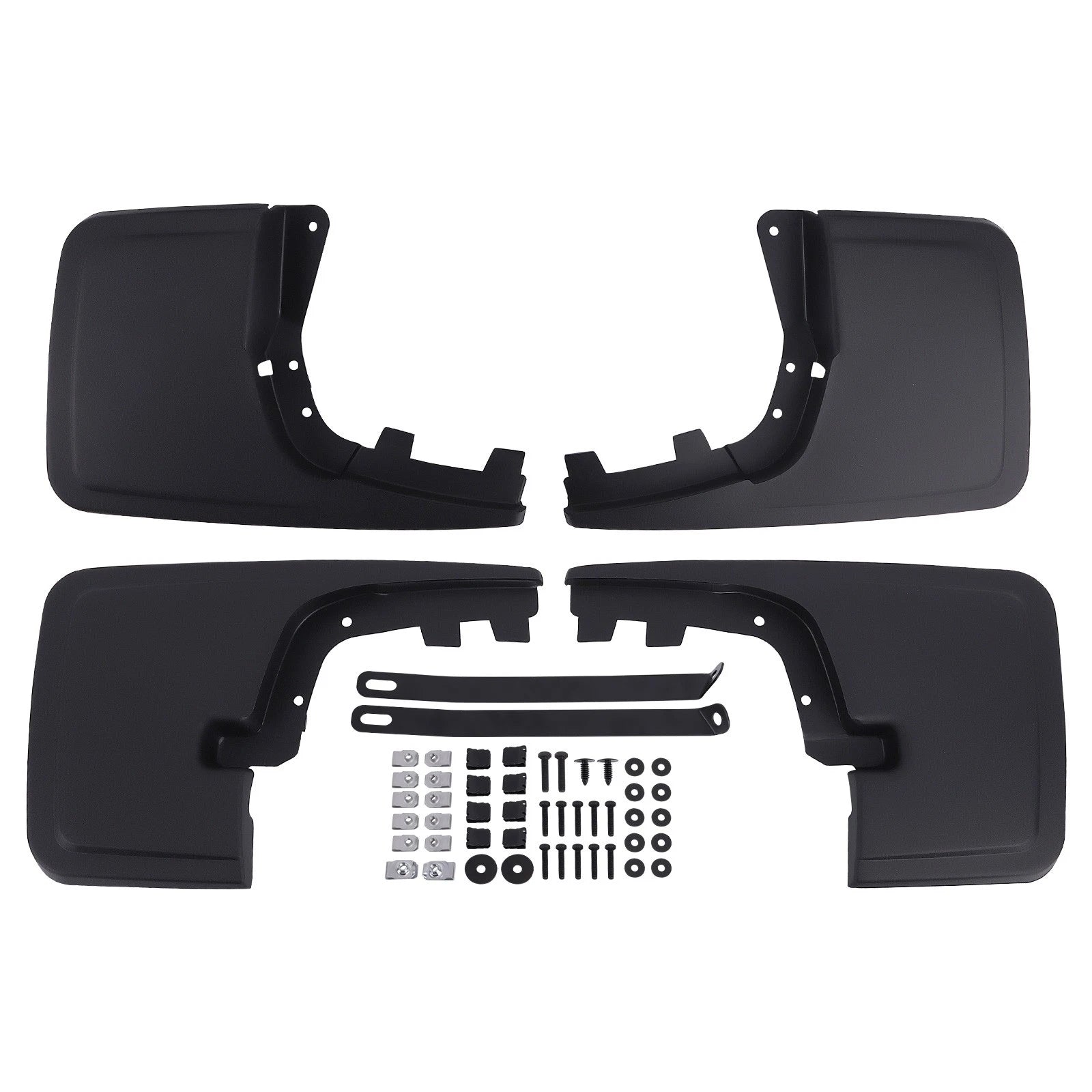 Black Splash Guards for Ford F-150 (2021–2024) ML3Z16A550AA