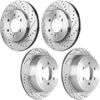 Front & Rear Brake Disc Rotors for Ford F-150 (2009)