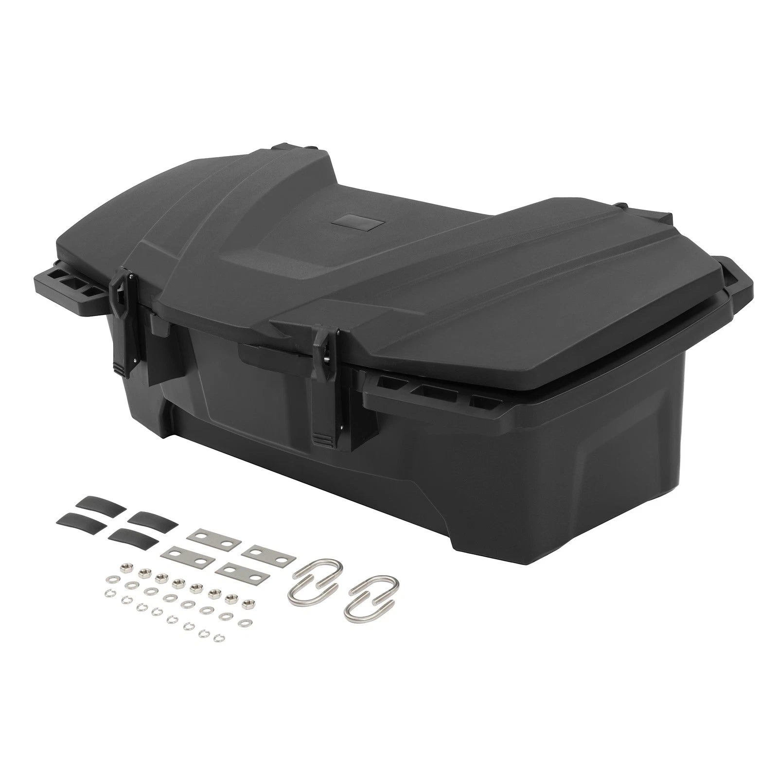 Rear Rack Storage Trunk Box for Yamaha Kawasaki Honda (0.75"-1" Tube)