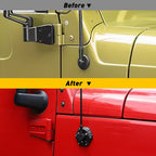 Antenna Base Cover for Jeep Wrangler JK JL JLU Gladiator JT (2007–Present)