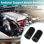 2 Pcs Radiator Mount Bracket Set for BMW 1er E81 (2006–2011) No. 17117590119