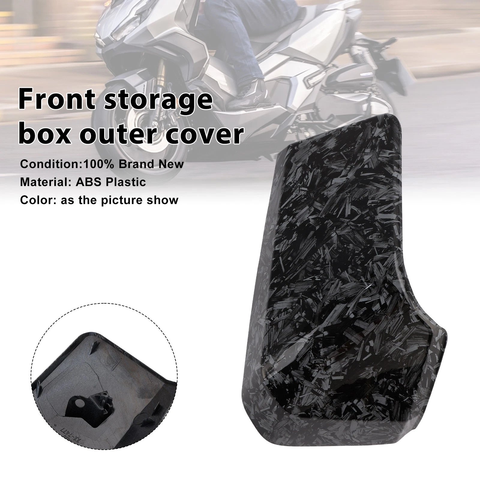 Front storage box outer cover fairing cowl for Honda ADV 350 (2022–2025)
