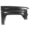 Front Fender for GMC Sierra 1500 (2014–2019) Steel Black