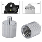 Mic Stand Adapter 5/8” Female to 1/4” Female Thread for Microphone Mount