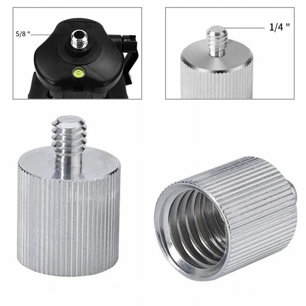 Mic Stand Adapter 5/8” Female to 1/4” Female Thread for Microphone Mount