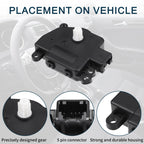 2X No.7L1Z19E616C HVAC Heater Blend Door Actuator for Ford Expedition (2007–2008)